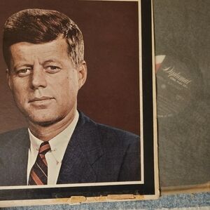 JOHN F. KENNEDY ALBUM, VINTAGE Vinyl Kennedy Album